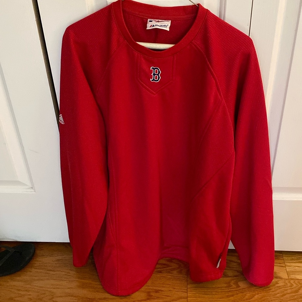 Men’s Boston Red Sox sweatshirt. Red . Large
